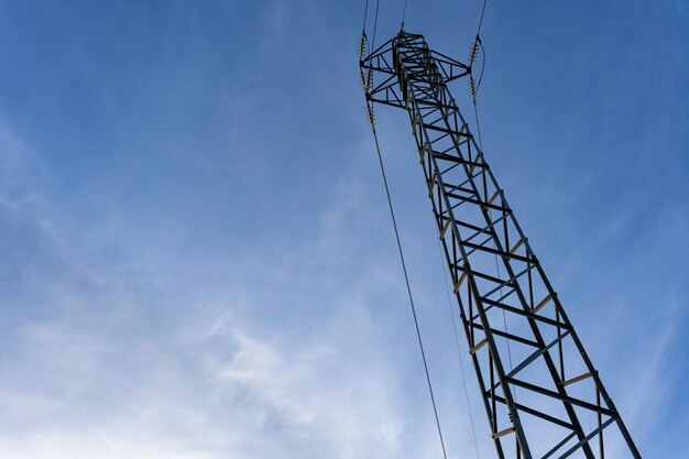 High voltage towers