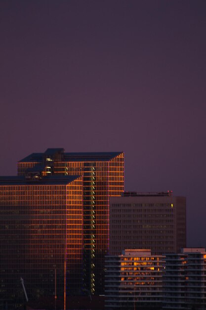 Highlight tower munich during sunset