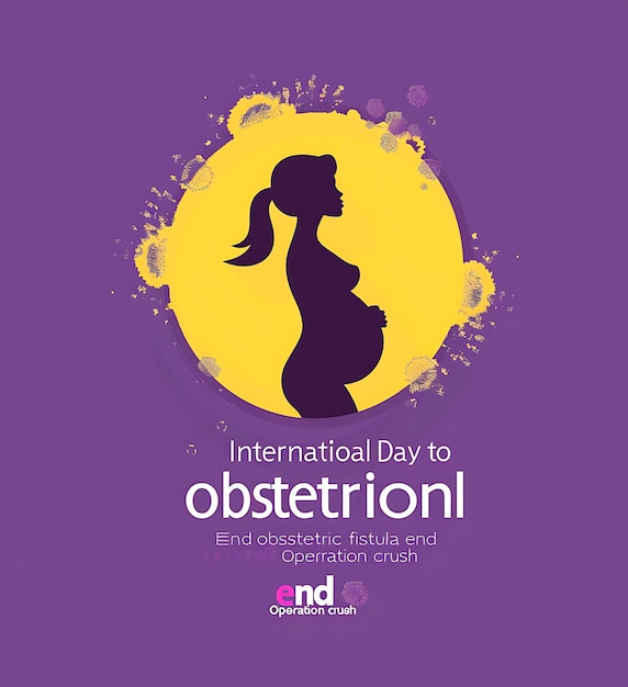 Highlighting Hope International Day to End Obstetric Fistula Through Vector Illustration Masterpiec