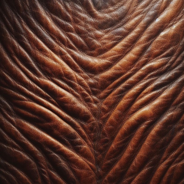 Photo highly detailed leather texture deep brown leather texture aged leather texture