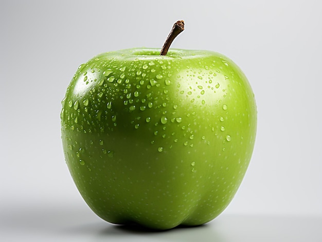 Высокодетализированные фрукты белого яблока