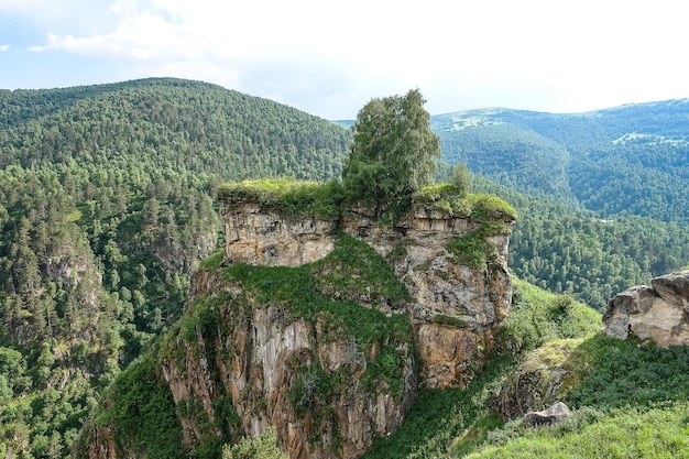 JilySuコーカサスカバルダバルカルロシアの地域への高山道路