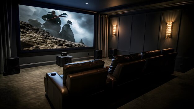 Фото Высокопроизводительные установки домашнего кинотеатра с захватывающим звуком и лучшими визуальными эффектами