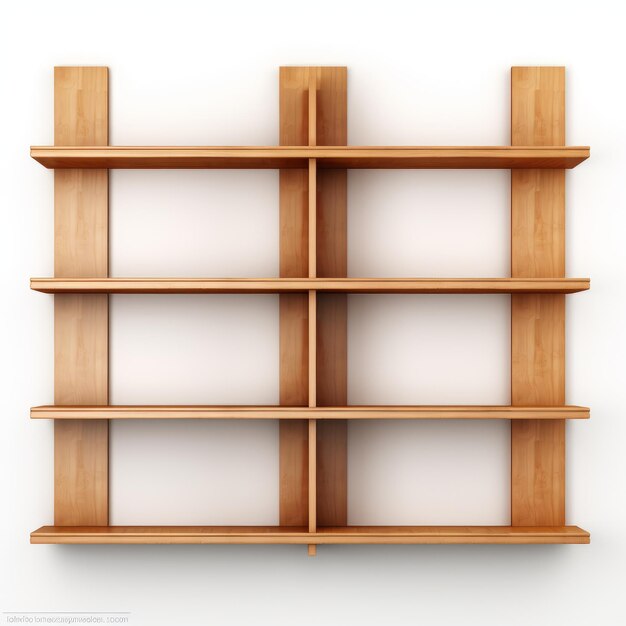 Photo highquality 3d wooden shelf free download