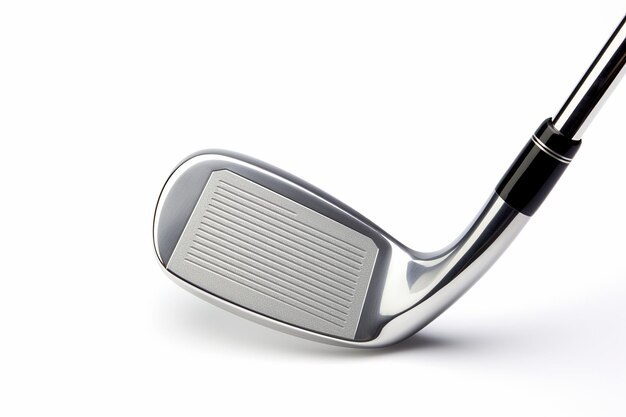 HighQuality Iron Golf Club geïsoleerd op witte achtergrond Generatieve AI