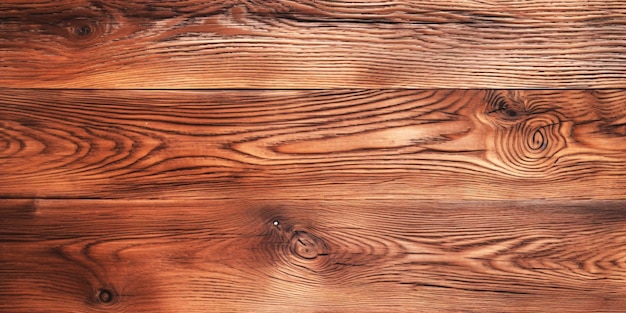 Высококачественное стоковое изображение Крупный план красиво окрашенной коричневой деревянной поверхности, созданный ИИ