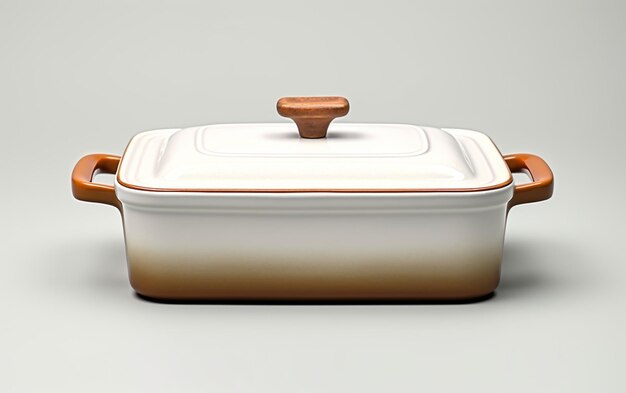 HighResolution Ceramic Baking Dish in Minimalistic Beauty