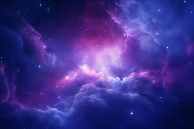 Highresolution neon nebula background for scifi and gaming