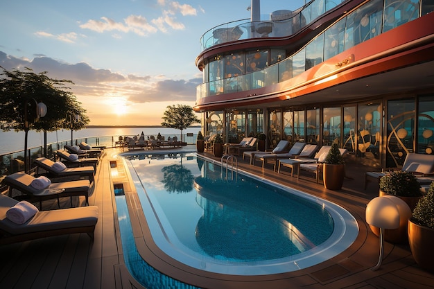 HighResolution Photography of a Luxurious Cruise