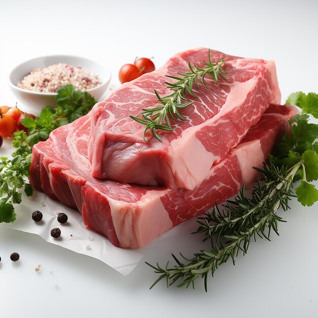 HighResolution Raw Pork Shoulder Steak