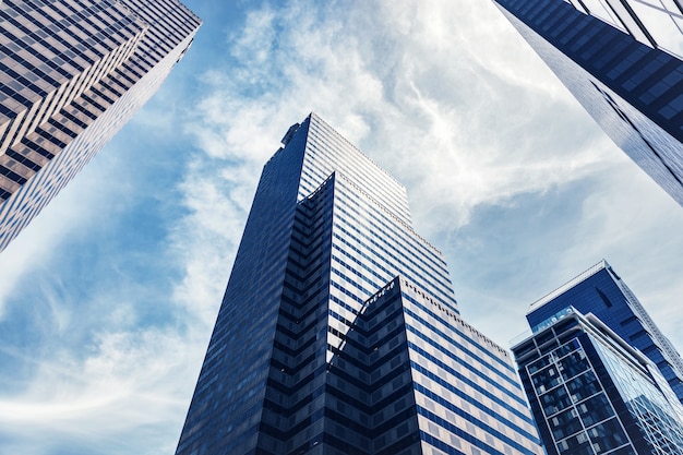 Photo highrise buildings in philadelphia, the usa