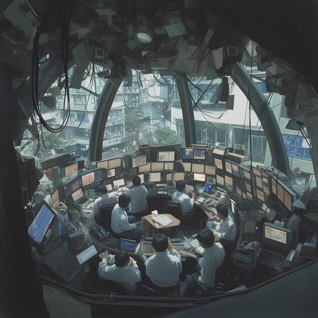 Hightech Control Room