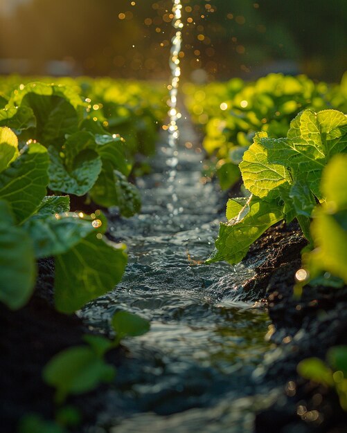 HighTech Irrigation System Using Drip Background