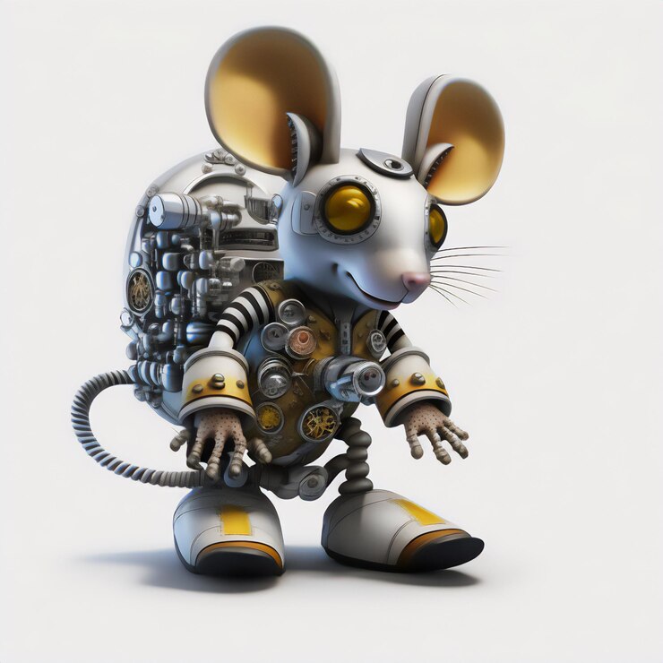 Photo hightech mouse design