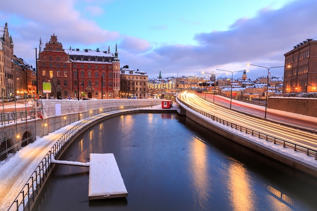 Highway to Stockholm Cityscape