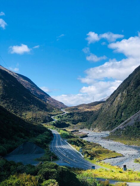 Highway in valley