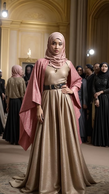 Hijab model mode