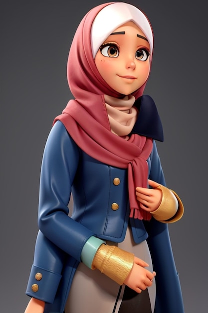 hijab model