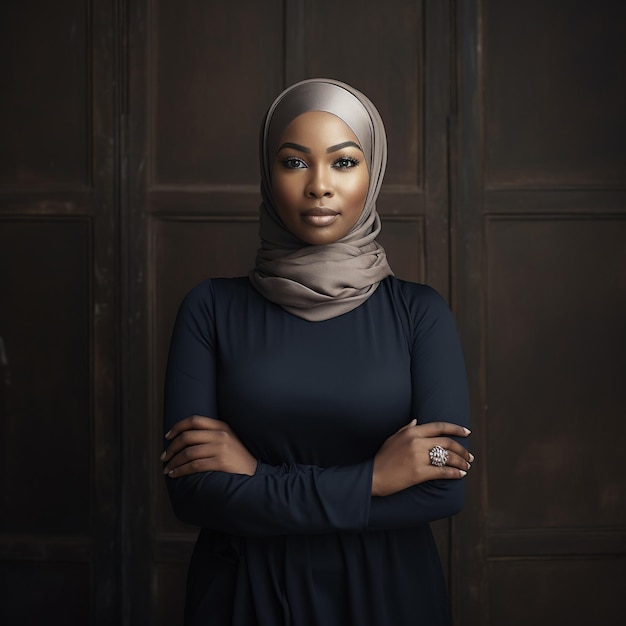 Hijab Woman Business Executive