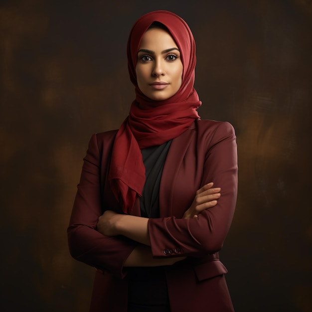 Hijab Woman Business Executive