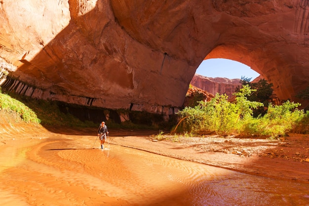 Hike in Coyote gulch