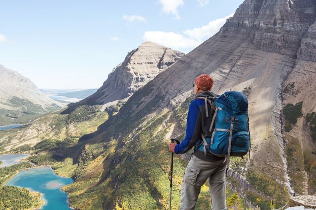 Hike in Glacier National Park, Montana