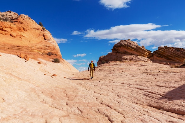 Hike in the Utah mountains