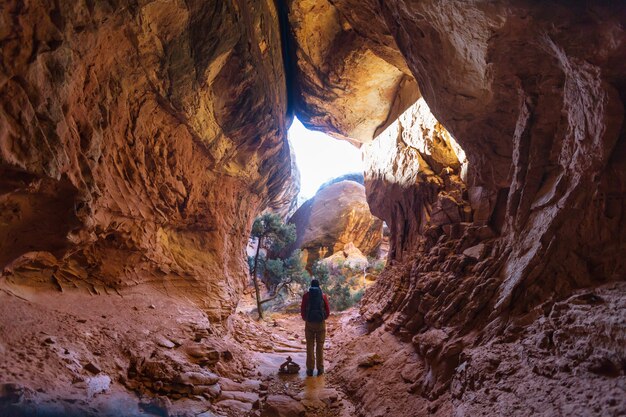 Hike in the Utah mountains