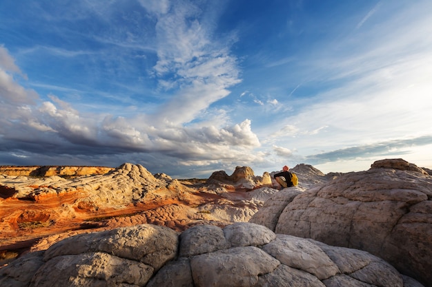 Hike in the Utah mountains