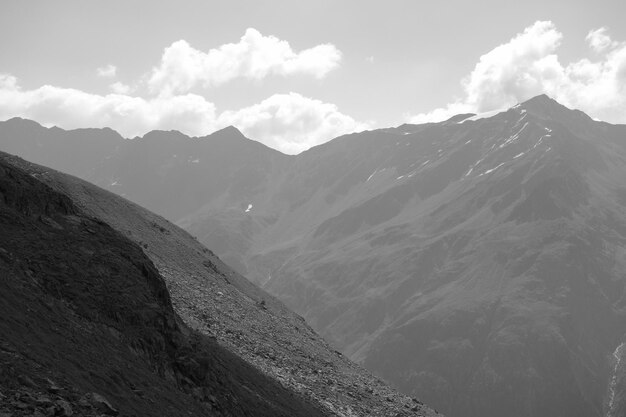 hiking in the alps