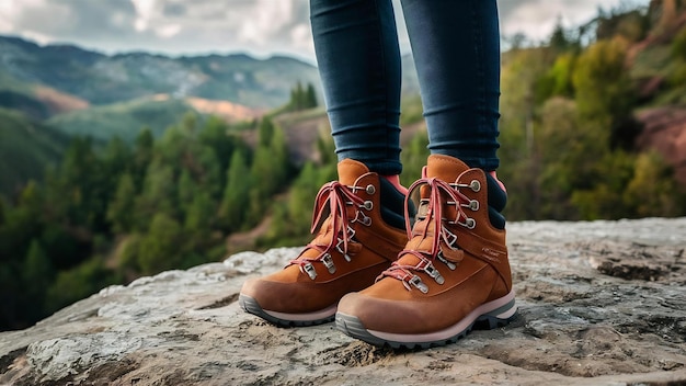 Hiking female boots