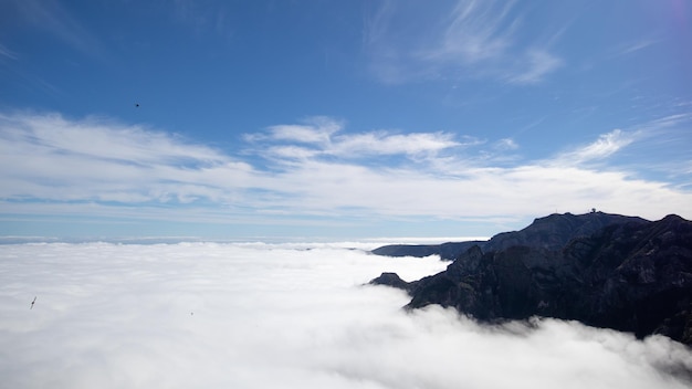 Pico do Arieiro에서 Pico Ruivo까지 하이킹