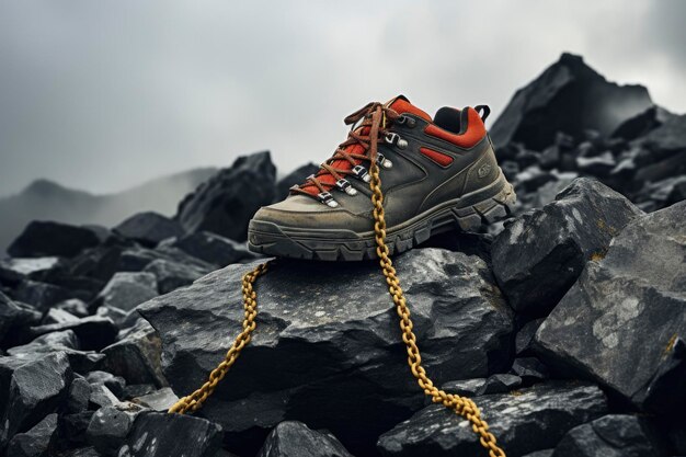 Photo hiking shoes