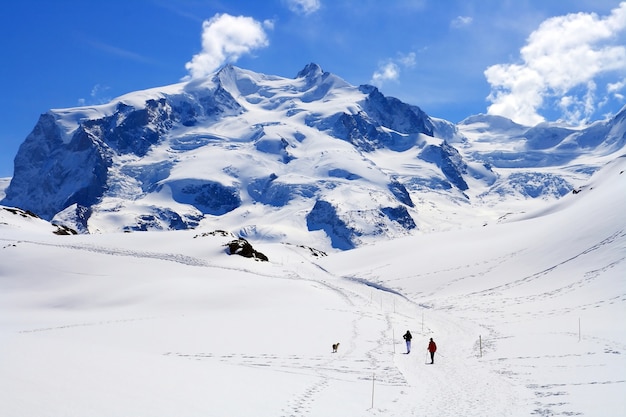 Hiking Way at Matterhorn