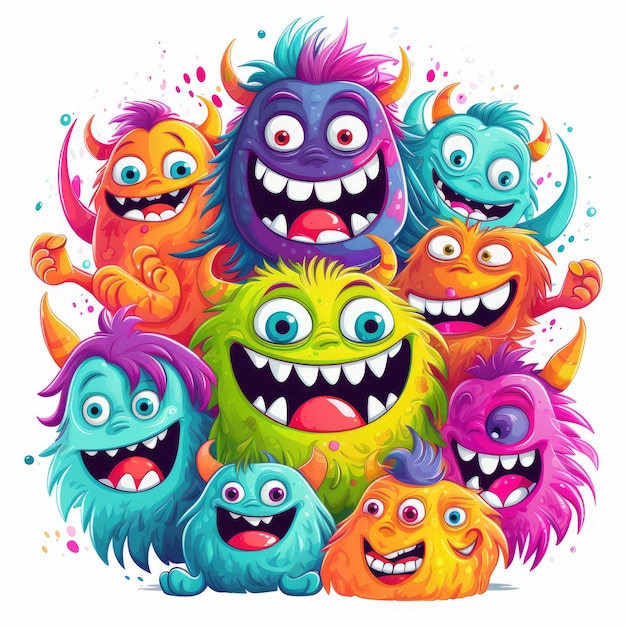 Hilarious Hijinks Silly Monsters Assemble for a Laughter Fest