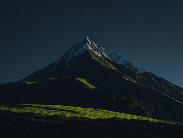 丘の背景