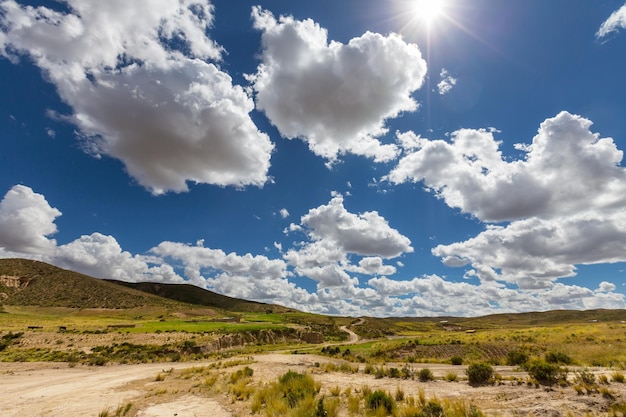 Hills in Bolivia