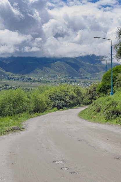 Hills seen from Tafi del Valle in Tucuman Argentina