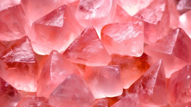 Photo himalayan delight rosecolored salt crystals