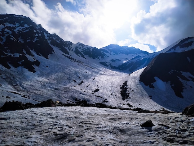 Himalayan landscape in Himalayas