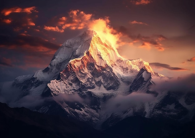 Гималайское спокойствие Безмятежная спальня среди красоты природы