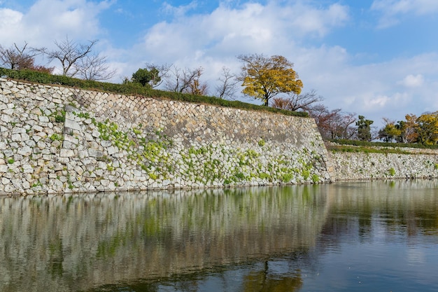 姫路城と運河