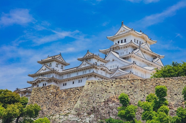 Замок Химэдзи красивый замок Японии, расположенный в Кансай