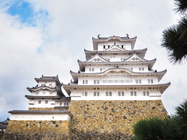 姫路城またはホワイトヘロン城、日本。