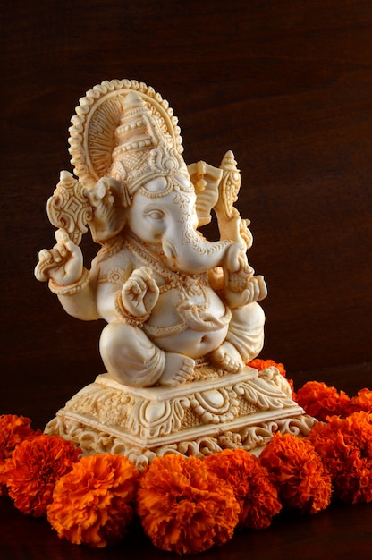 Hindoe-God Ganesha. Ganesha Idol