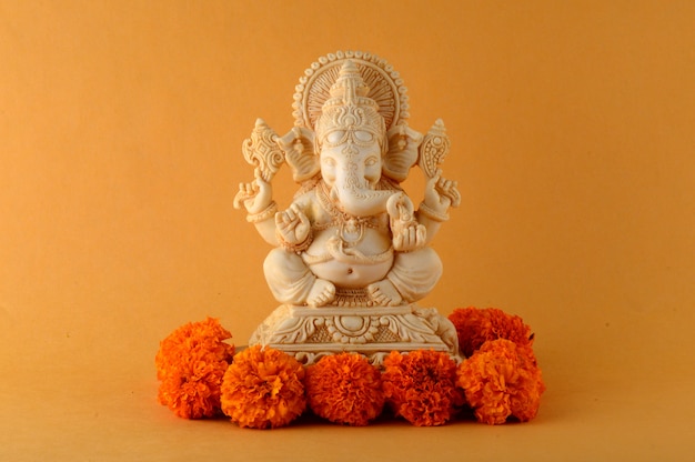 Hindoe-God Ganesha. Ganesha Idol