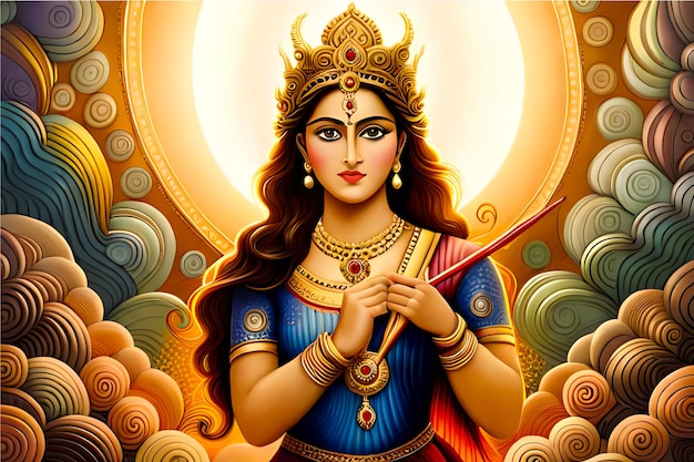 hindoegod Durga navratri