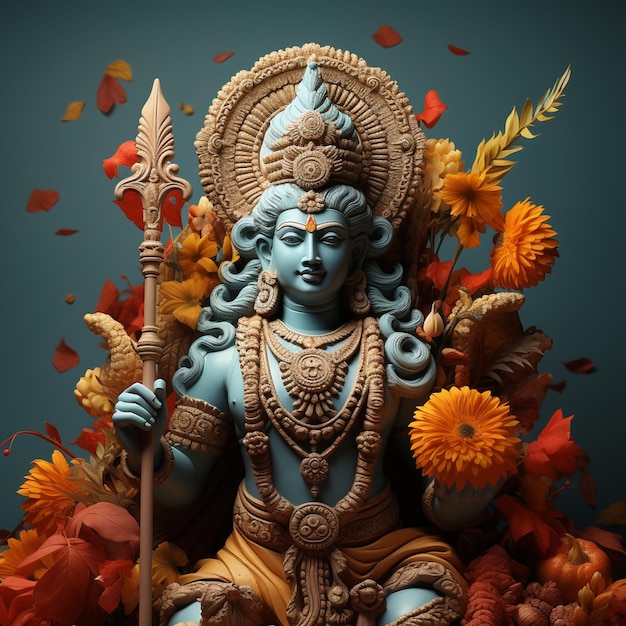 Hindoeïstische god Sri Rama