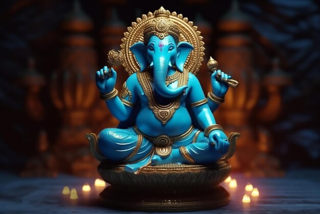 Hindu God Ganesh idol