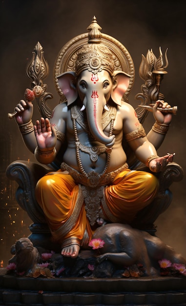 Hindu god ganeshacelebrate lord ganesha festival